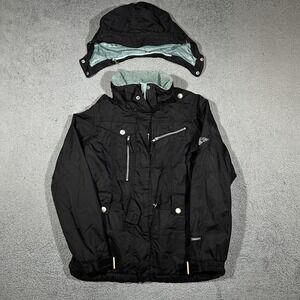 686 Snowboard Ski Jacket 3 In 1 Women's Size Medium Multi pocket Hooded #2115
